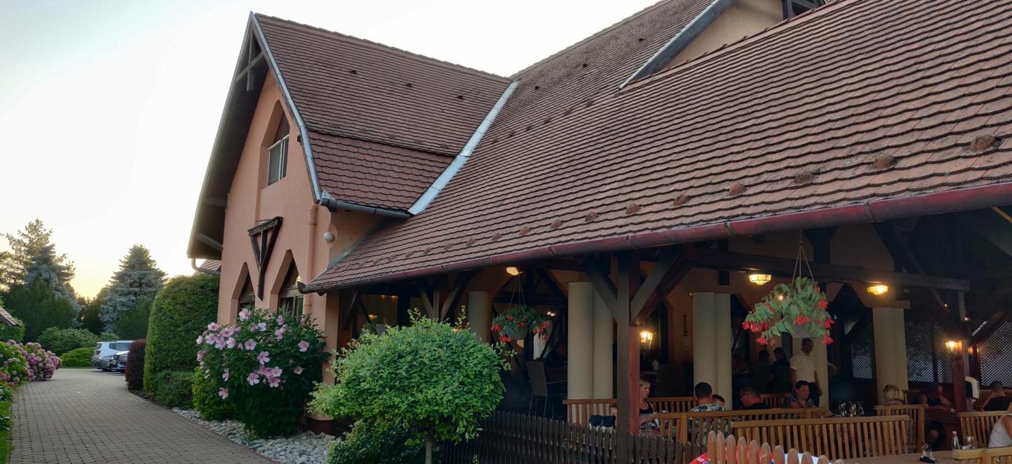 Korona Panzio Bed & Breakfast Balatonberény Dış mekan fotoğraf