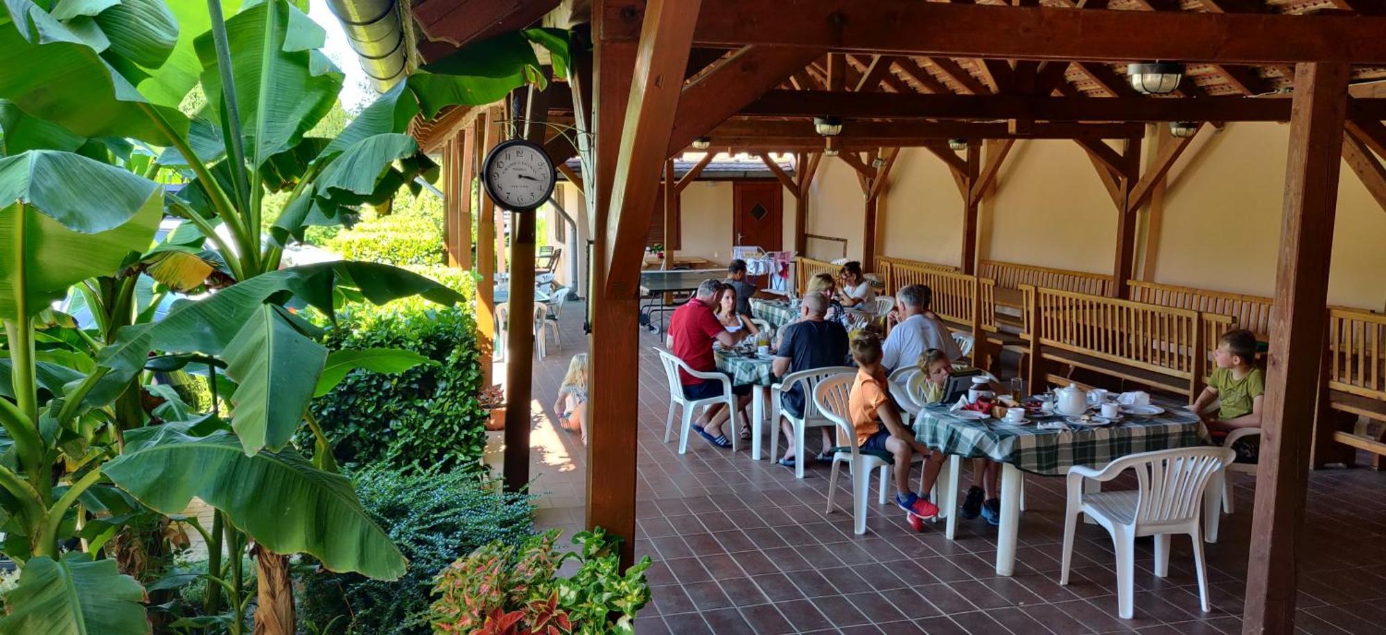 Korona Panzio Bed & Breakfast Balatonberény Dış mekan fotoğraf