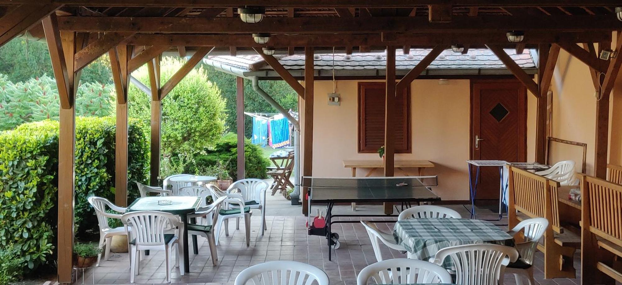 Korona Panzio Bed & Breakfast Balatonberény Dış mekan fotoğraf